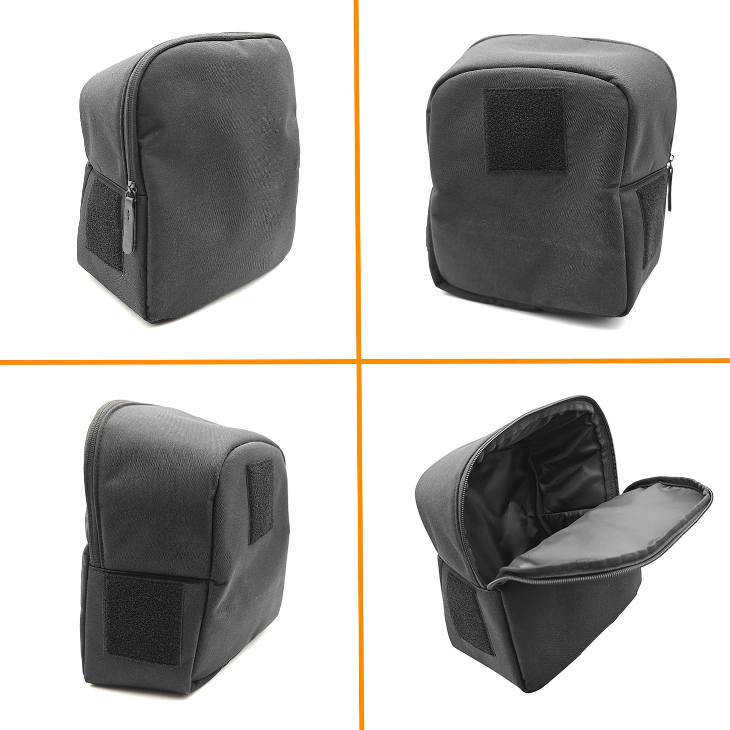TulinTulin Trunk Upgrade, Trunk Organizer Pocket Bag, Trunk Cubby Storage bag,Cargo side pocket For Toyota Rav4 2025 2024 2023 2022 2021 2020 2019 Black, 1 pc